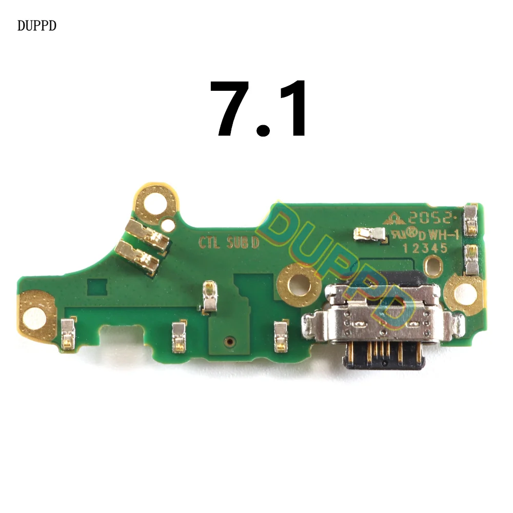 USB Power Charging Connector Plug For Nokia 7.1 Dock Port Mic Microphone Flex Cable Board TA-1100, TA-1097, TA-1085, TA-1095