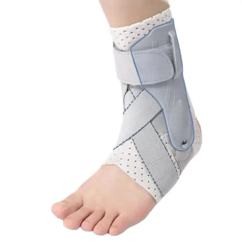 1PC Ankle Support Brace with Side Stabilizers Breathable Ankle Splint Protector for Sprained Ankle Volleyball Basketball Running