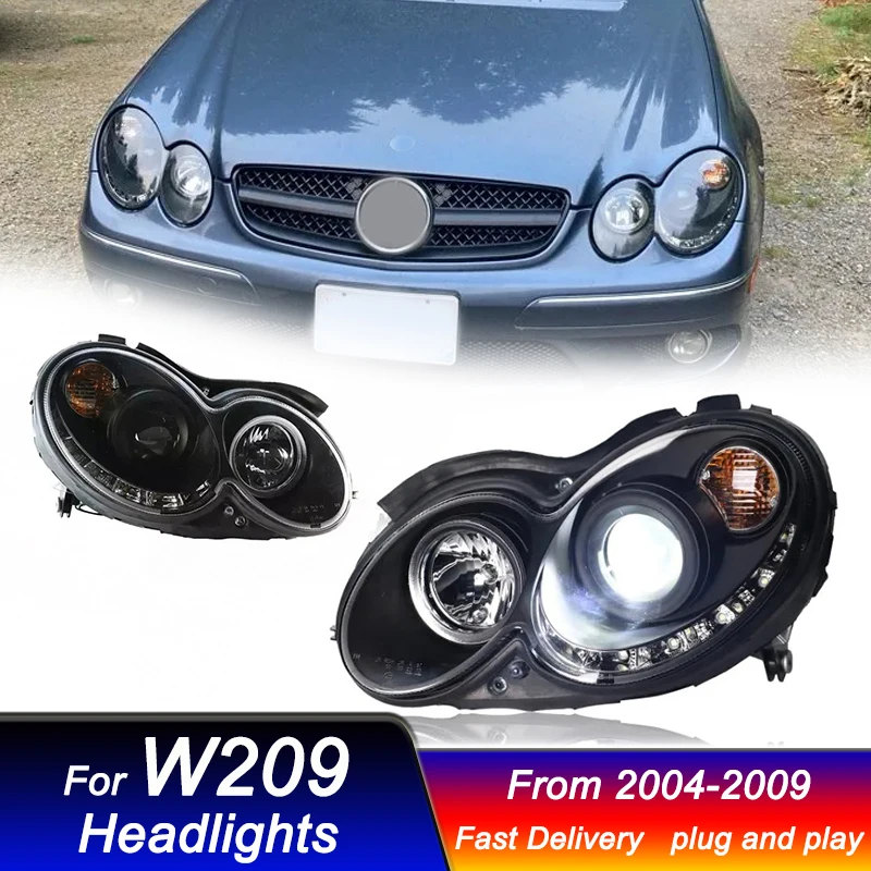 Car Headlights For Mercedes Benz CLK W209 2004-2009 CLK200 CLK230 CLK280 CL320 CLK350 New Design headlamp LED Headlight Assembly