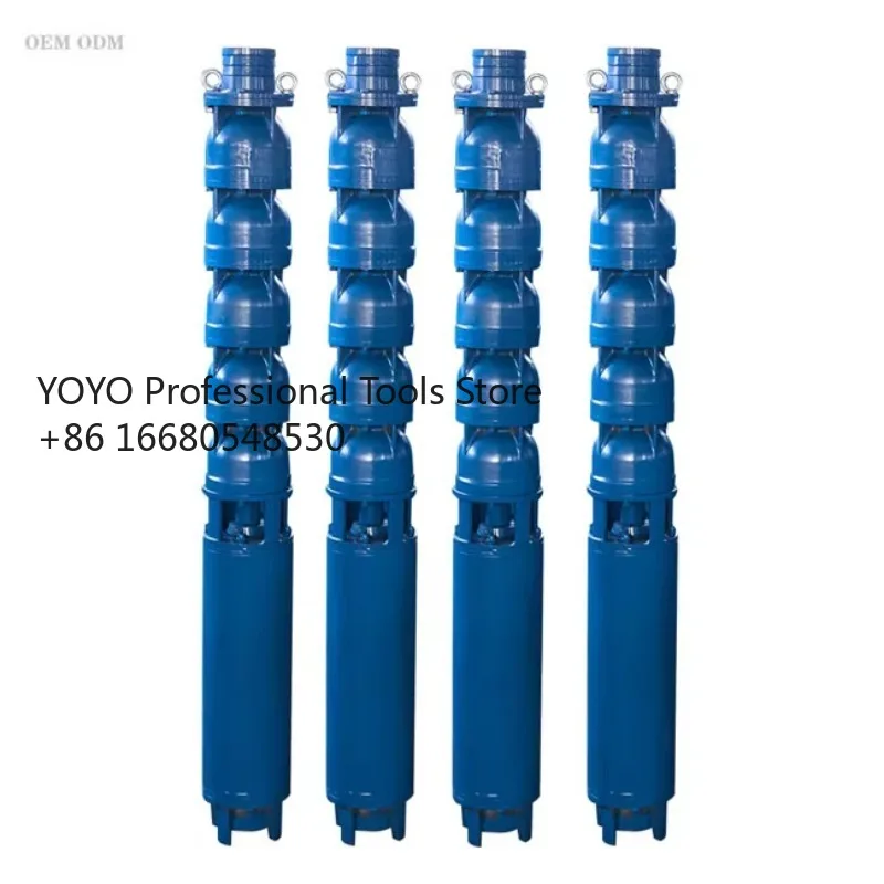 

L2sHot Sale High Pressure Stainless Steel Submersible Deep Well Pump - 220V/380V Electric Long Life Pump