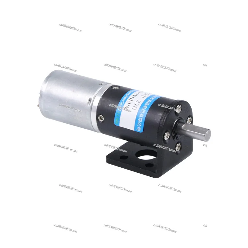 

DC Geared Motor Planetary Gear 24v12v6 Volts Low Speed Slow Speed Large Torque 370 Small Motor