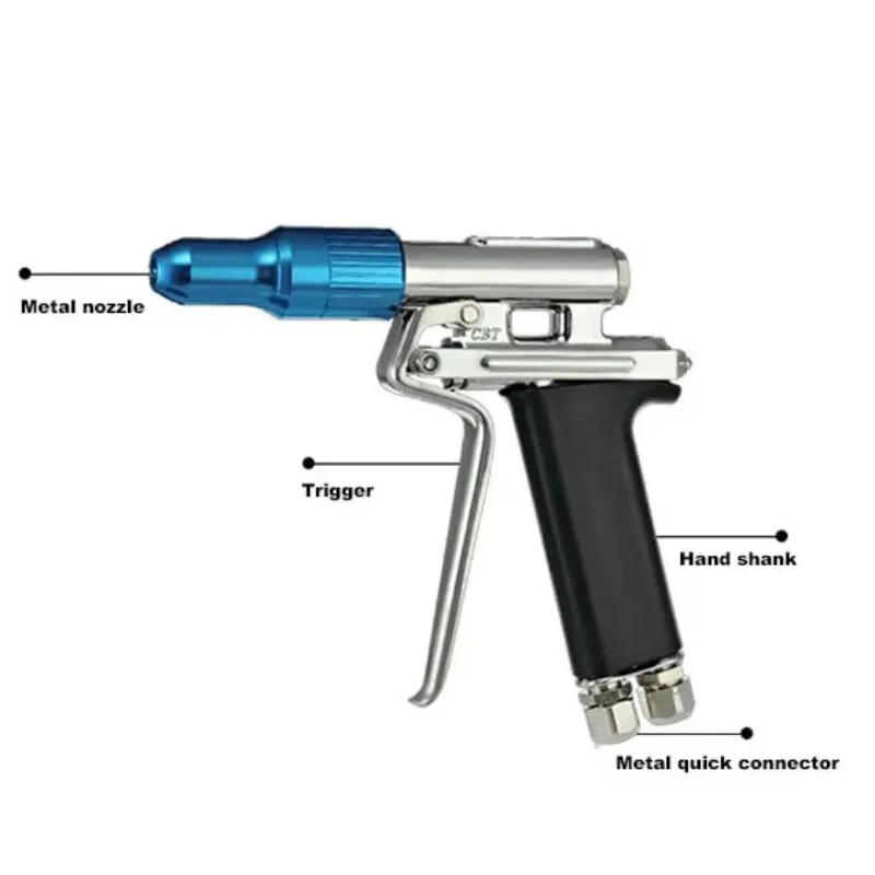 Car Wash Tools Water-air Mixing High Pressure Water Gun Pneumatic Car Cleaning Gun Water-air Integration Car Washing Gun