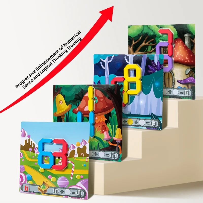 Digital Decoding Toys: Solve Math Problems Through Number Puzzles—Kids Play Their Way to Fun and Challenging Arithmetic