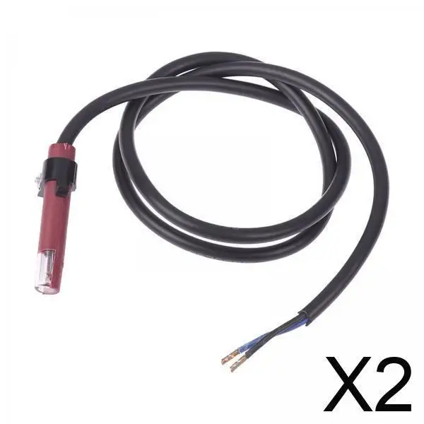 

Детектор пламени QRB1 Фотоэлемент Прочная часть масляной горелки Черный материал PP Светочувствительный электрический датчик глаз для отработанного масла