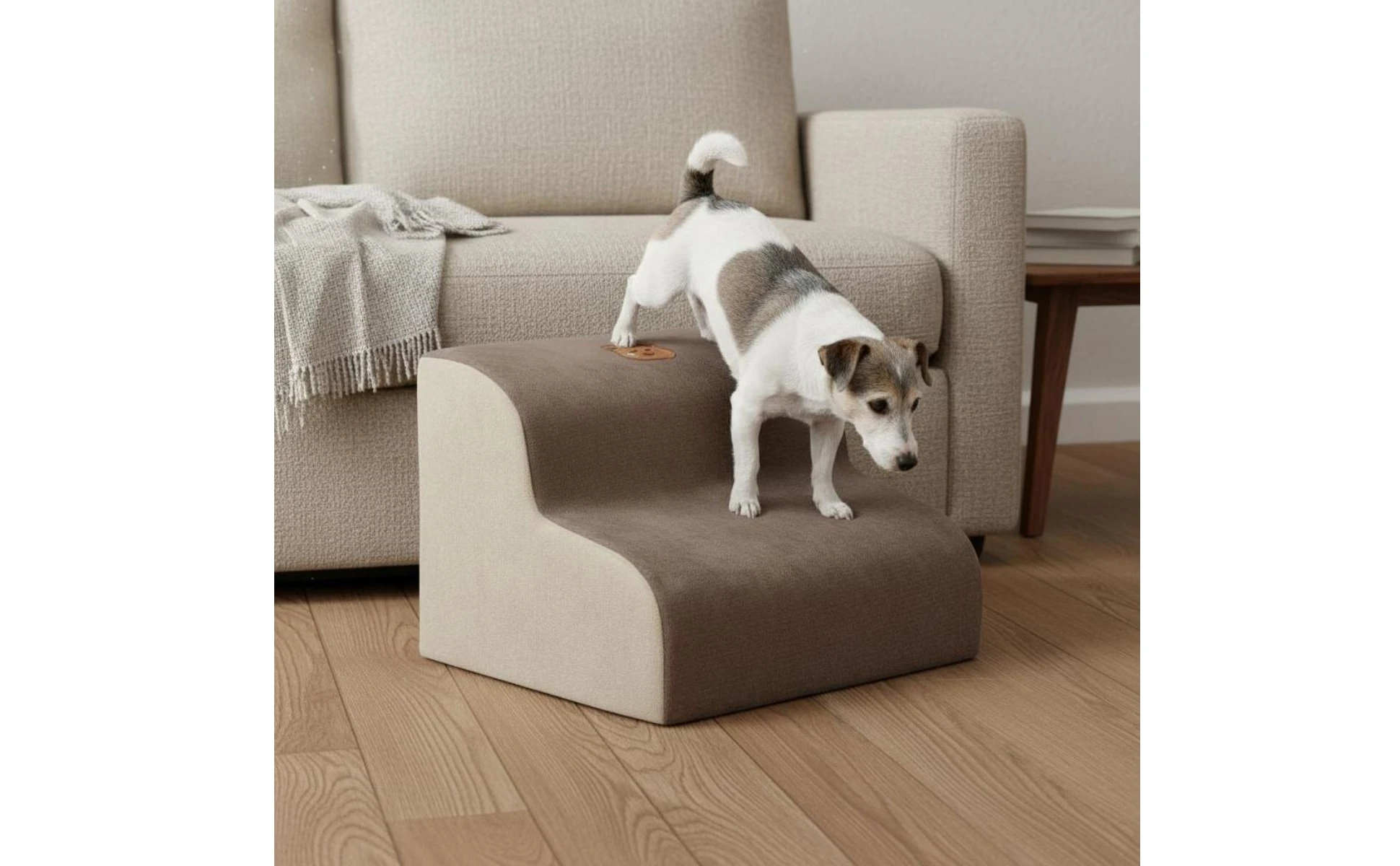 Pet Stair Ramp Washable Dog Ramp and Stairs Foam Pet Stairs Detachable Cover Sturdy for Sofa Pet Stair Ramp Washable Dog Ramp and Stairs Foam Pet Stairs Detachable Cover Sturdy for Sofa