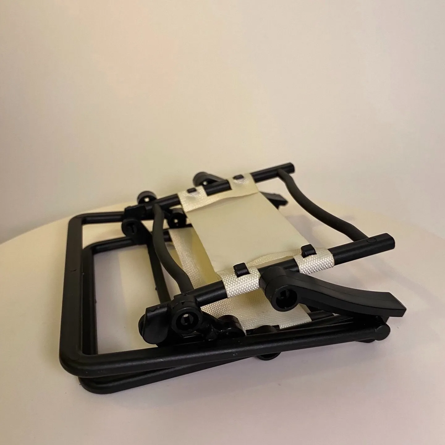 Simulação cadeira dobrável cadeira de praia decoração para 1/10 rc rastreador carro trx4 defender bronco axial scx10 rc4wd d90 chevrolet k10