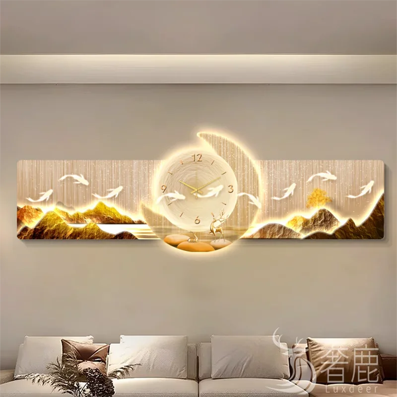 Nordic Fashion Wall Clocks Digital Luxury Living Room Art Mural Modern Wall Watch Creative Interior Horloge Murale Home Design