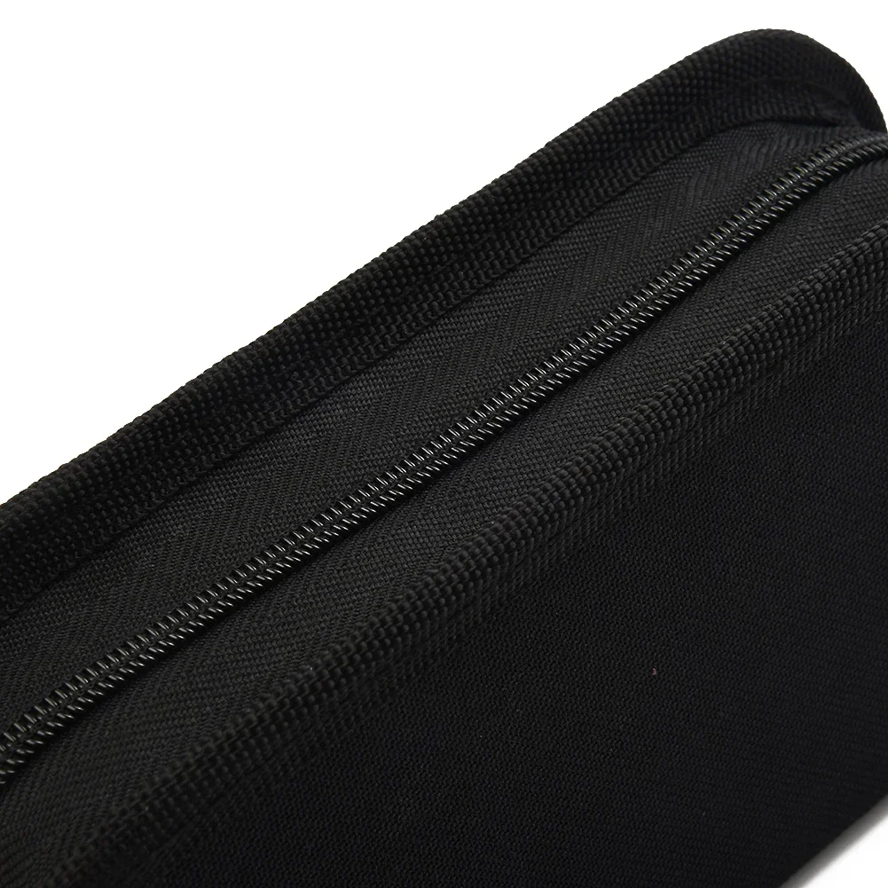 Bolsa de Kit de herramientas de tela Oxford, bolsa compacta y resistente, Kit de herramientas negro para bolsos y herramientas de reparación, tela Oxford