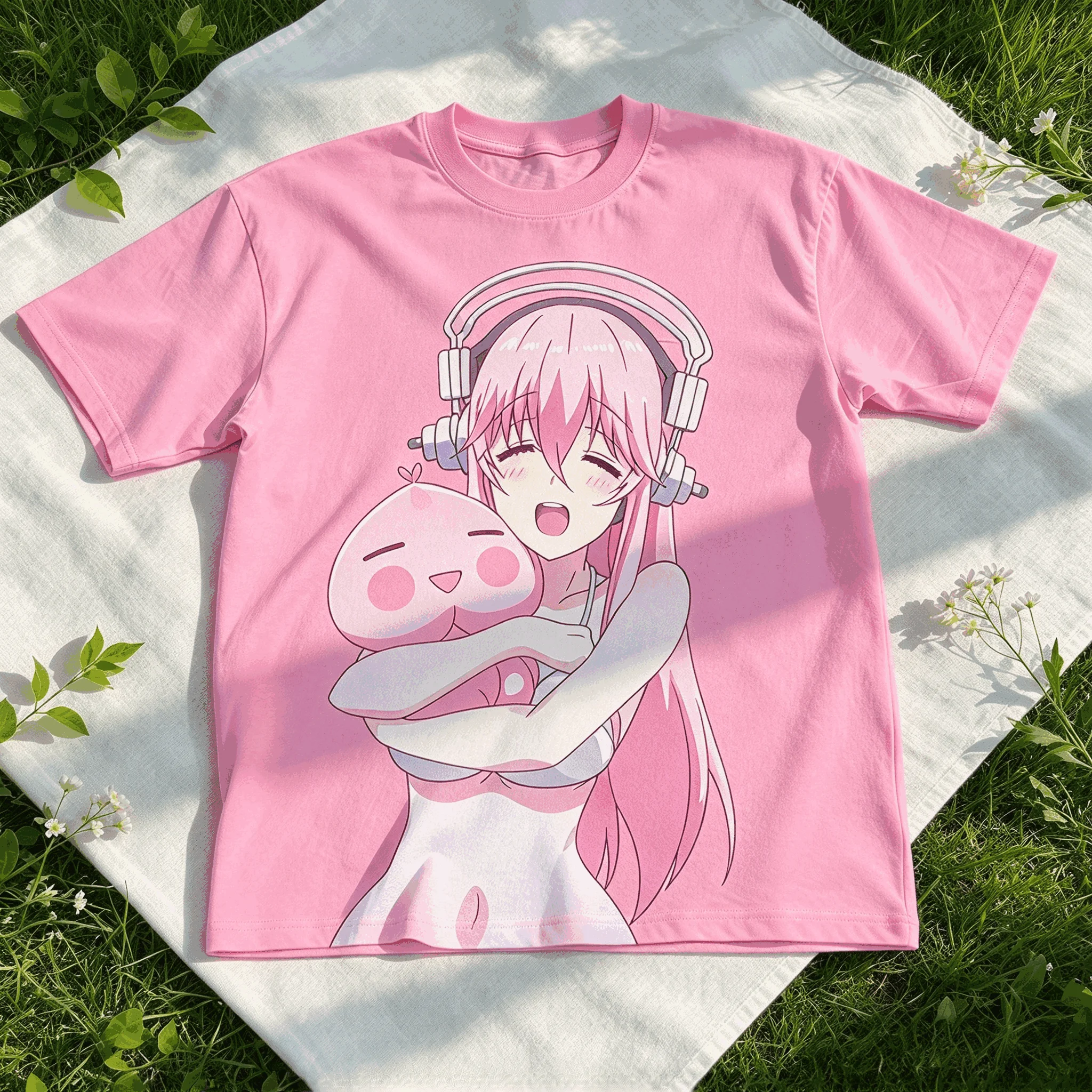 Super Sonico Vintage T-shirt Unisex Singer Cotton Men T Shirt New Tee Oversized Unisex Streetwear Trendy Cotton for Men Women