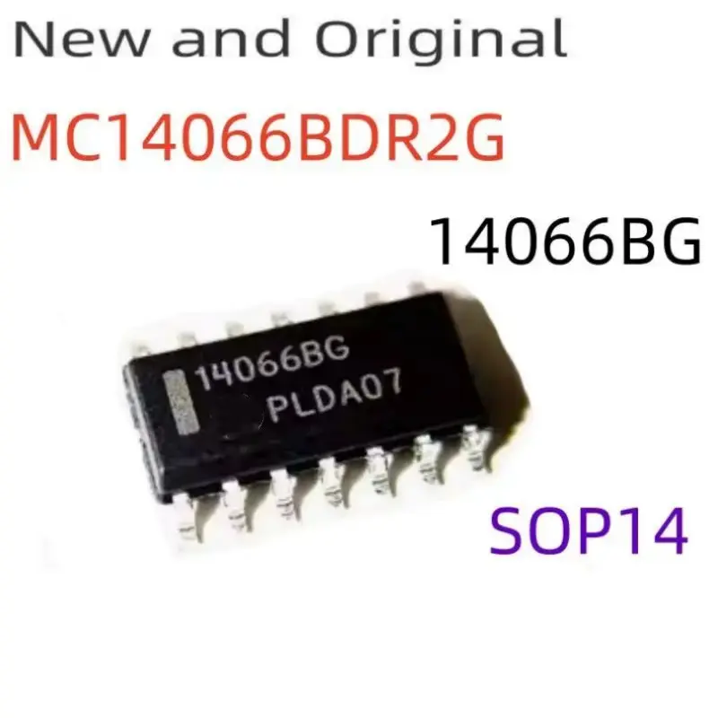 

New and Original MC14066BDR2G 14066B SOP14 Quad Analog Switch/Quad Multiplexer
