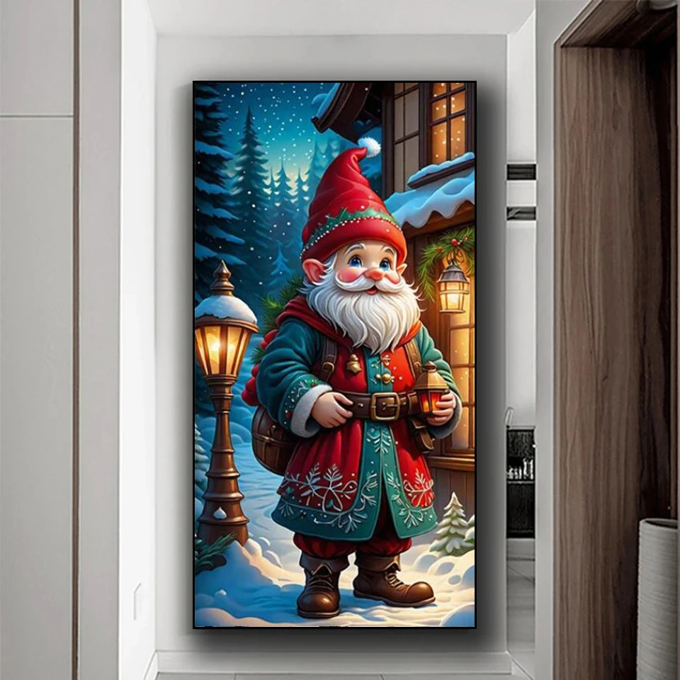 New Santa Claus Rabbit Diy Diamond Painting Kits Full Diamond Mosaic Art Embroidery Cross stitch Cartoon Dwarves Landscape X1401