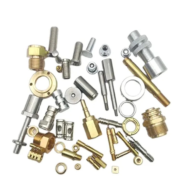 Precision Micromachining Services Custom CNC Turning Brass Mechanical Parts Rapid Prototyping Wire Cutting