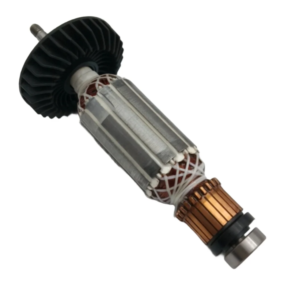 Replacement Armature Assembly 515619-7 Metal For Rotor For Angle Grinder 9553NB 9554NB 9555NB Power Tool Parts