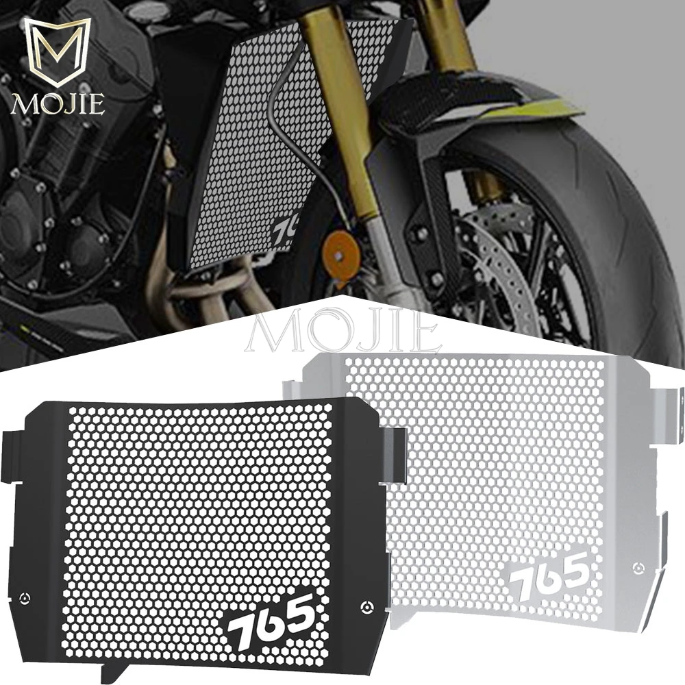 

Motorcycle Accessories Radiator Grille Guard Protector Cover For STREETTRIPLE Street Triple Moto2 765 765R 765RS 2023 2024 2025