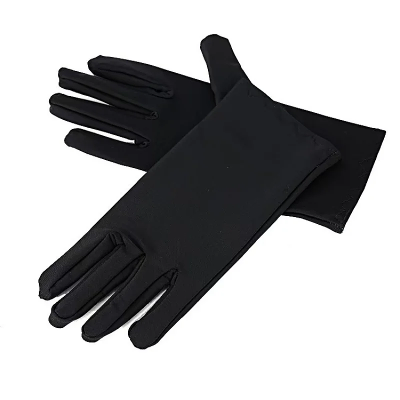 

End-Of-Season Spring And Autumn Thin Black Ceremonial Short Fingered Gloves COS Accessories