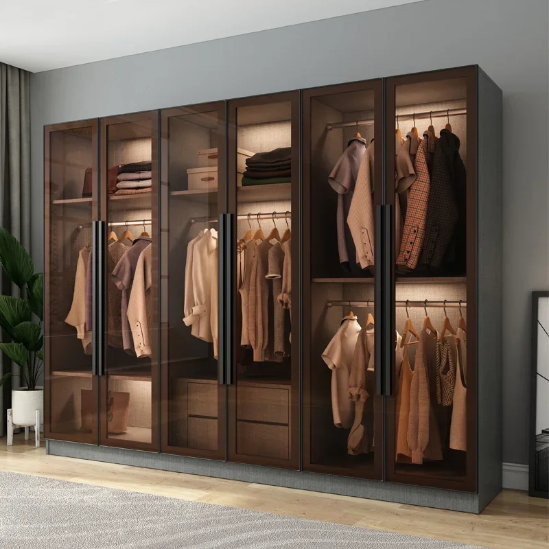 

Design Living Room Closet Storage Box Indoor Black Hotel Indoor Display Cabinet Creative Wood Meuble Chambre Furniture Bedroom