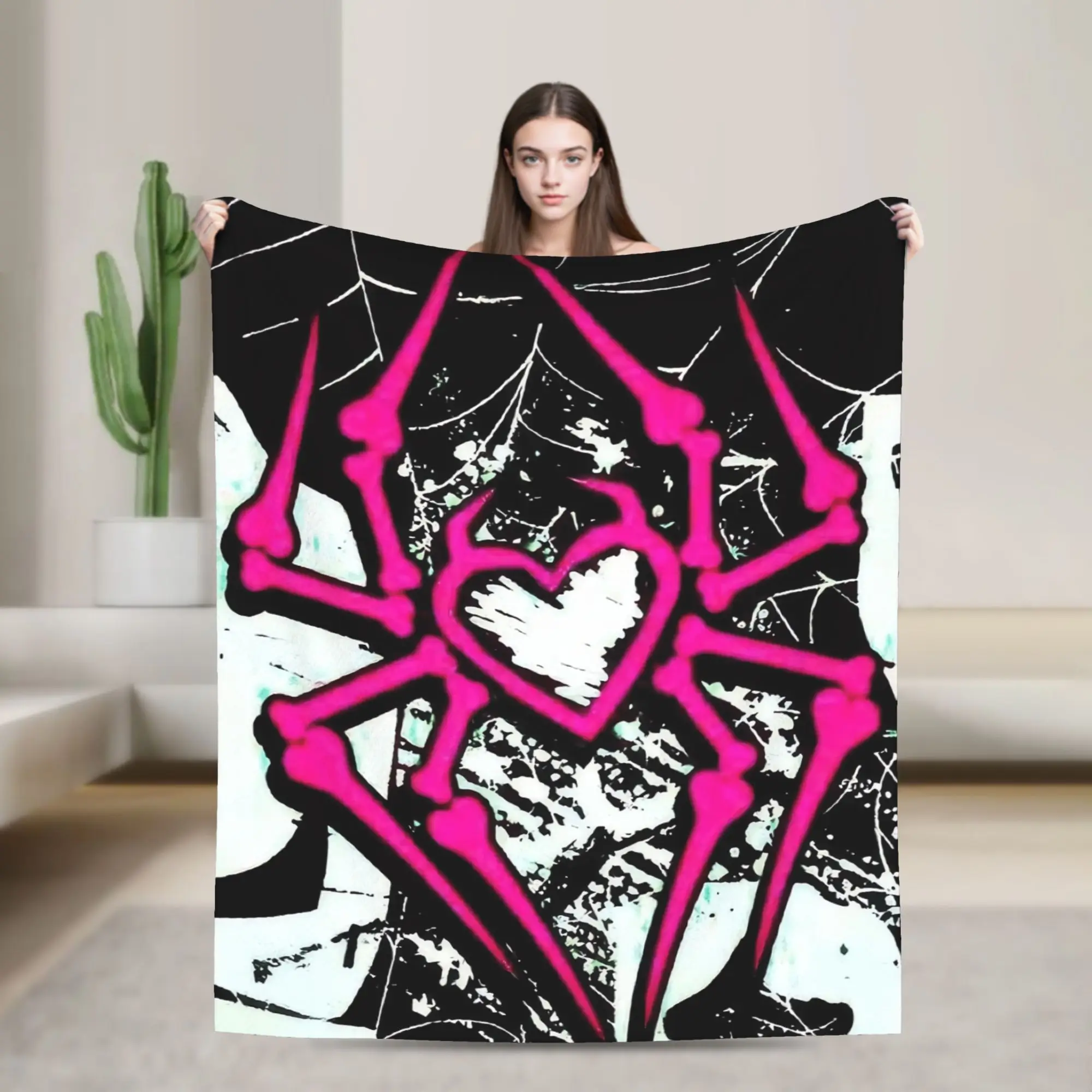 

AJ Lee Wrestling Divas Blanket Super Soft Aesthetic Plush Throw Blanket For Couch Bed Picnic Flannel Bedspread Bed Cover