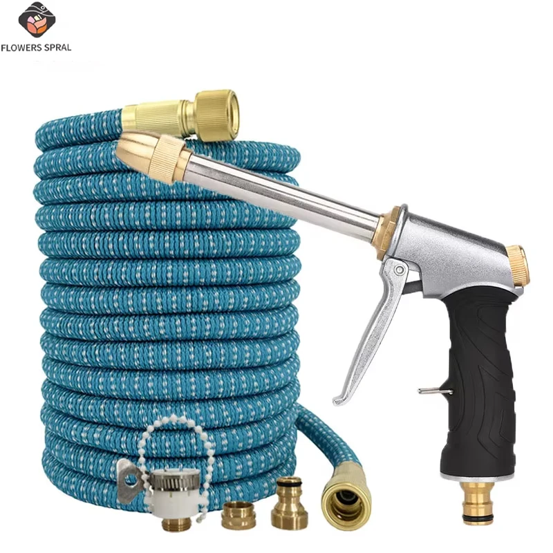 

Scalable Garden Hose, High-Pressure Adjustable Water Gun, Garden Hose, Suitable For Car Washing And Irrigation
