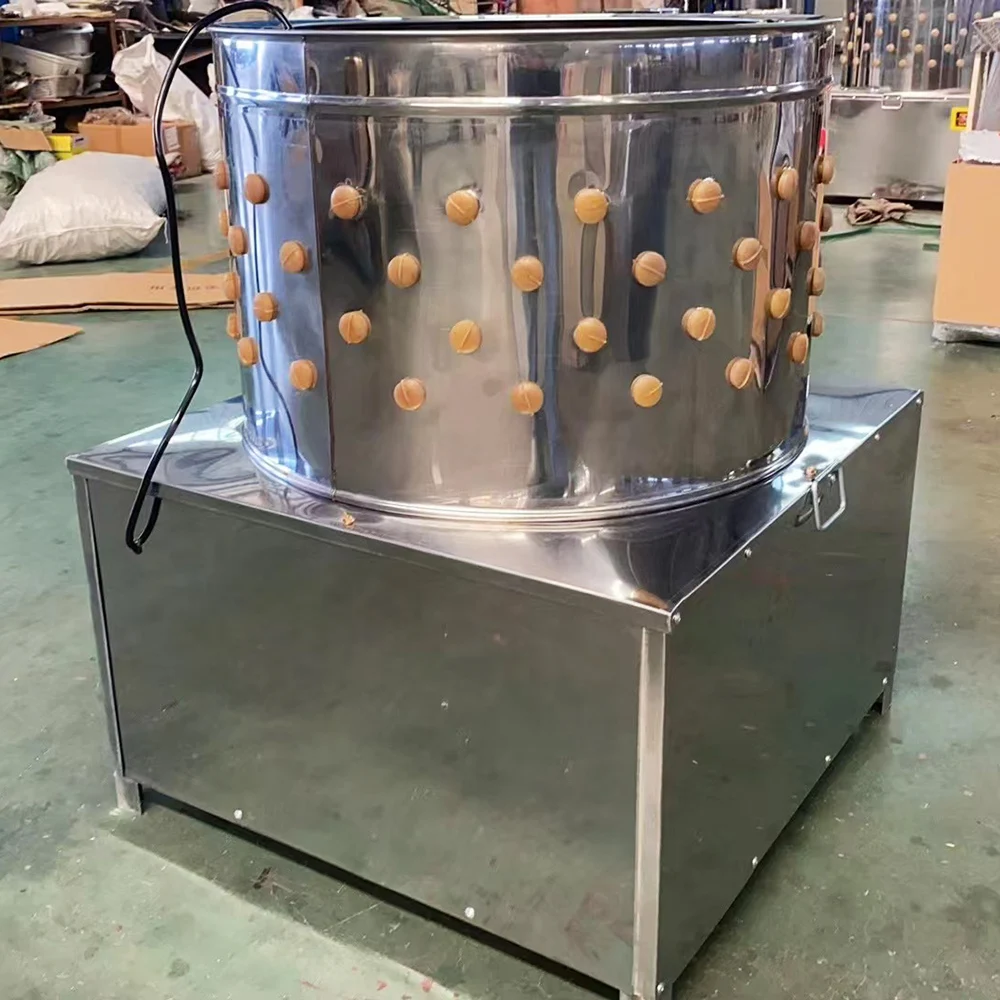 2025High Efficiency Halal Poultry Slaughter Equipment Chicken Defeathering Machine for Sale