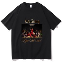 The Warning Keep Me Fed 2024 Oversized T-shirt Music Fans Gift Summer Printing Unisex Regular O-neck Casual