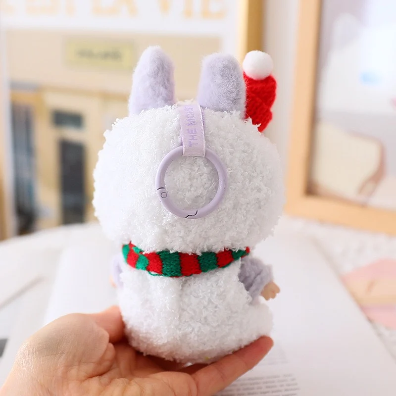 Аксессуары Labubu, одежда, подходящая для V1 V2 V3, рождественский комплект Labubu, белая одежда, рождественский модный подарок