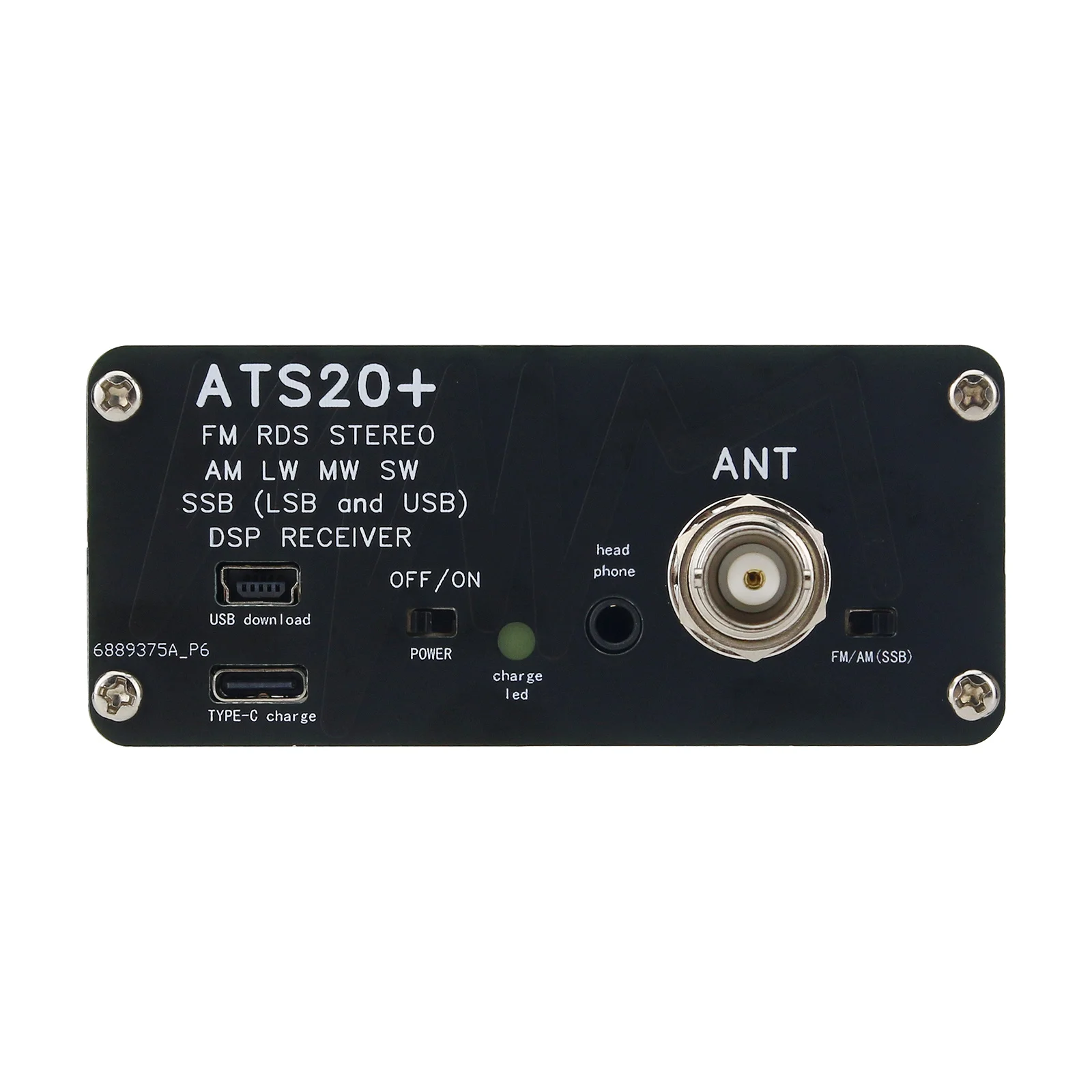 Hamgeek ats 20 plus ATS20 V2 SI4732 rádio přijímač DSP SDR přijímač FM AM (MW a SW) a SSB (LSB a USB)