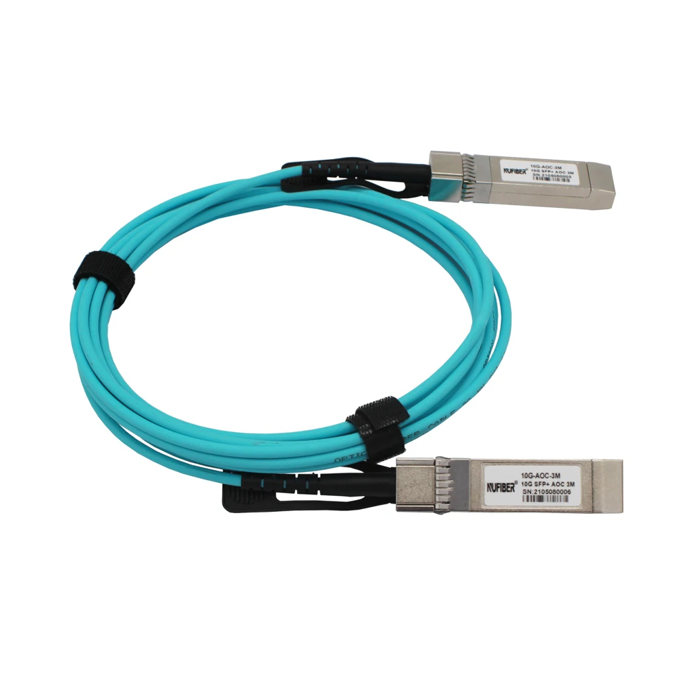 1 Meter Active Optic 10G SFP+ to SFP+ Cable OM3 10G SFP+ Communication Cable Compatible with ZTE