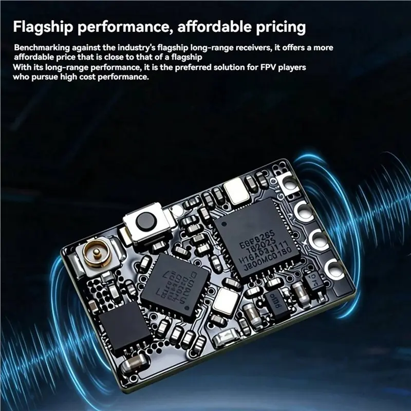 YSUN-20X ELRS 2.4G Nano Receiver 100Mw Built-In PA+LNA Wifi Firmware Update High-Refresh-Rate Compact Receiver