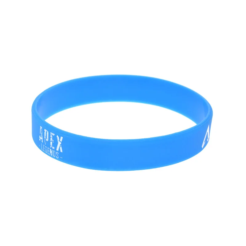 

50 PCS APEX Legends Silicone Bracelet Adult Size Debossed and Filled in Color