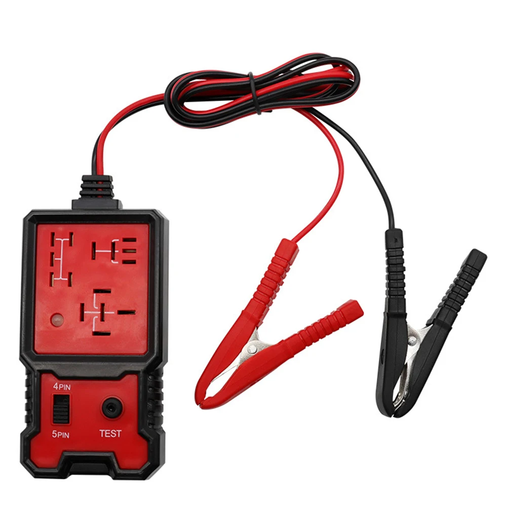 Car Relay Tester Voltage Tester Automotive Electronic Relay Tester LED Indicator Light 12V Car Battery Checker Universal