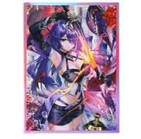 60PCS 67x92mm Standard Size laser Anime Card Sleeves Cartoon Character Printing Deck Protector for MTG/PTCG Game Cards