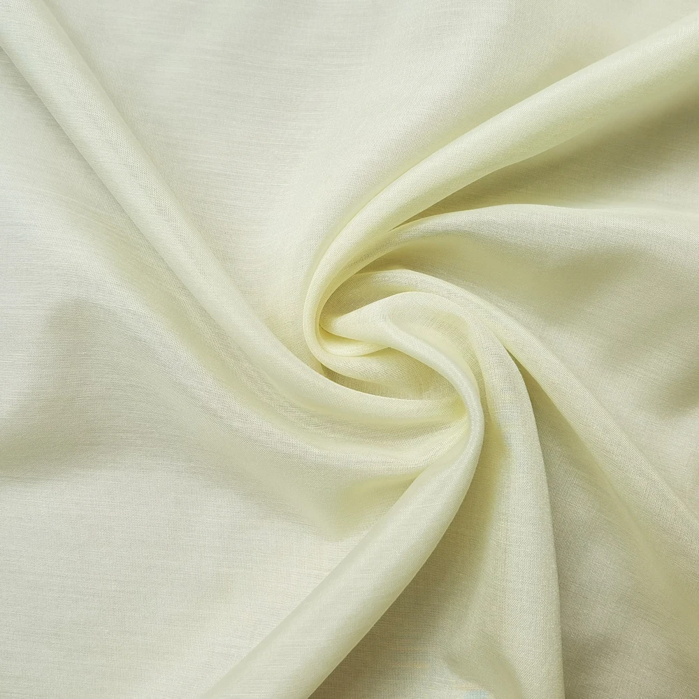 55\'\' Wide Mulberry Silk Cotton Lining White Black Solid Color Natural Silk Fabric Dress Scarf Decorations