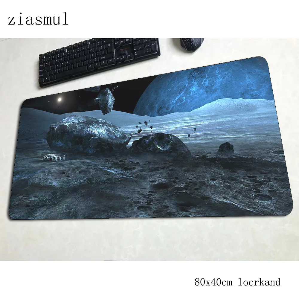 Tapete de mouse com efeito de massa, 80x40cm, mousepad para jogos, anime 3d, escritório, notbook, tapete de mesa, jogos, pc gamer