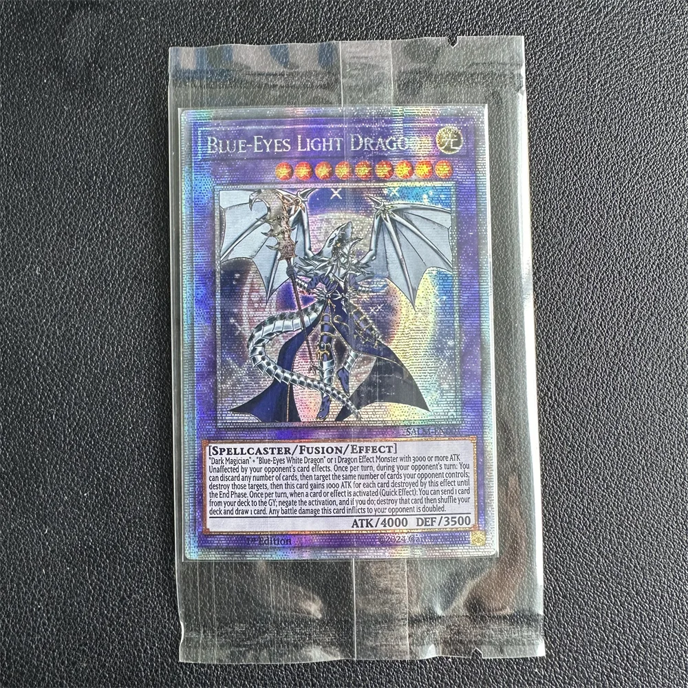 

Yu-Gi-Oh PSER OCG/TCG/SALM-EN001/BLUE-EYES LIGHT DRAGOON Children's Gift Collectible Card Toys (Not Original)