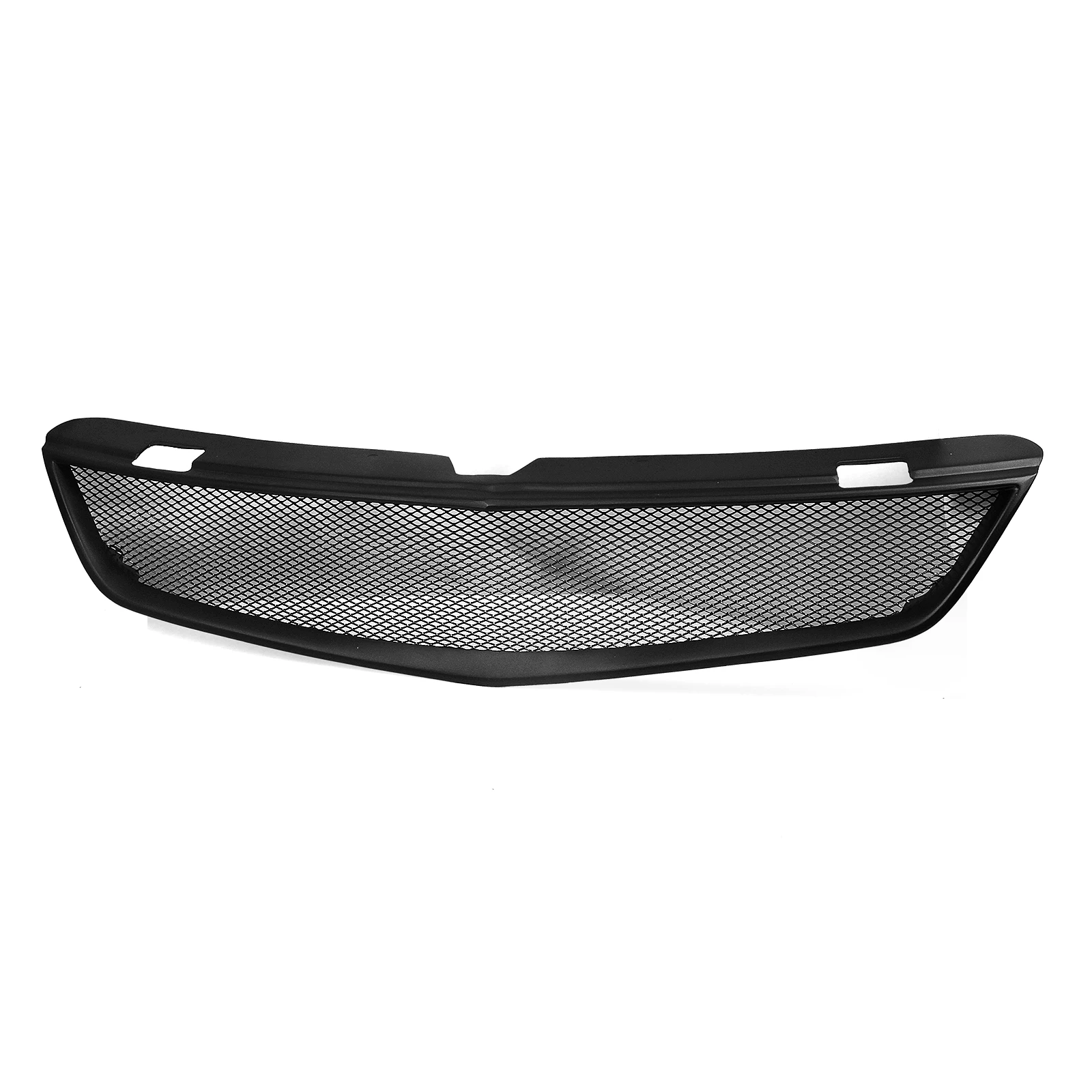 Racing Grill Front Grille For Mitsubishi Lancer ES OZ Rally 2006-2007 Real Carbon Fiber/Fiberglass Upper Bumper Hood Mesh Grid