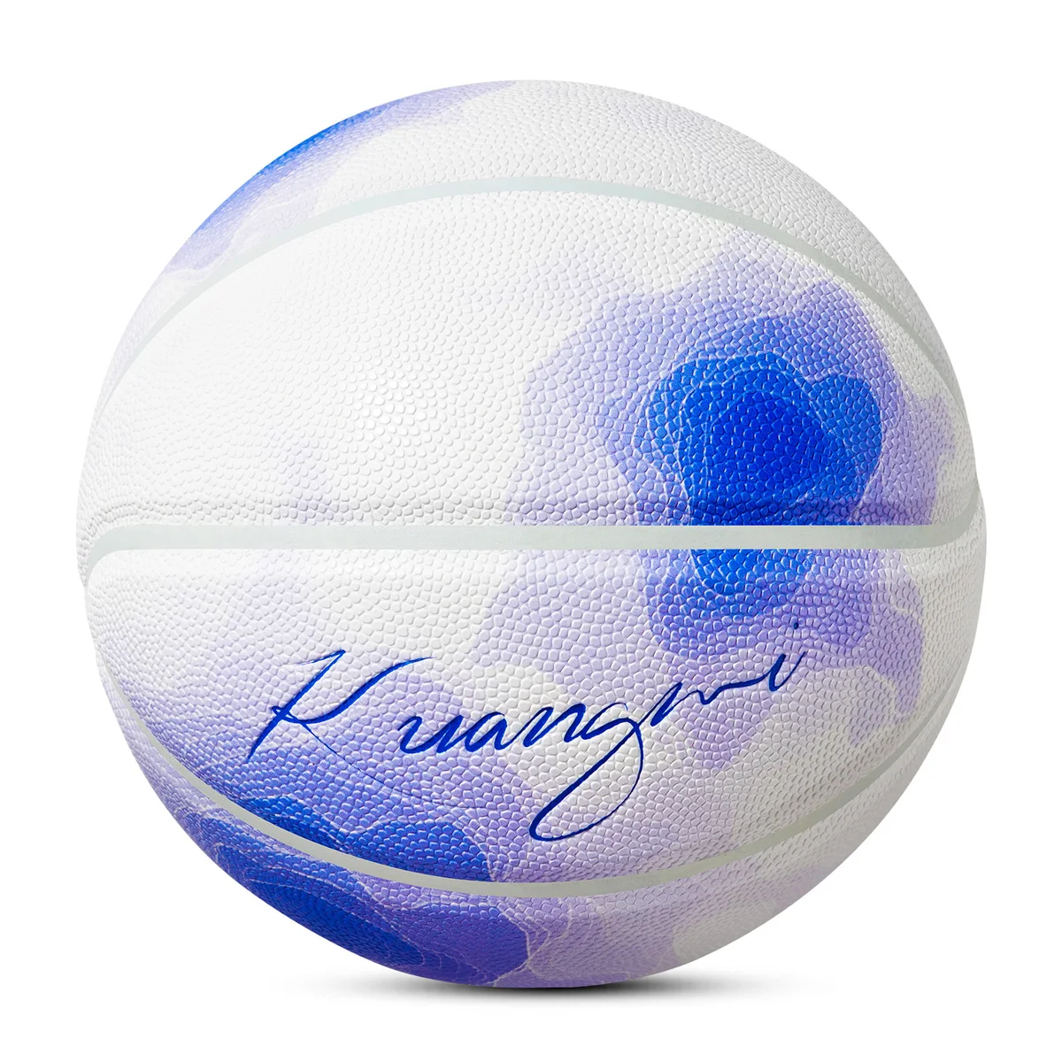 Kuangmi Peony Flower Basketball Size 7 Hygroscopic Anti-Slip PU Material Balls Man Woman Indoor Outdoor