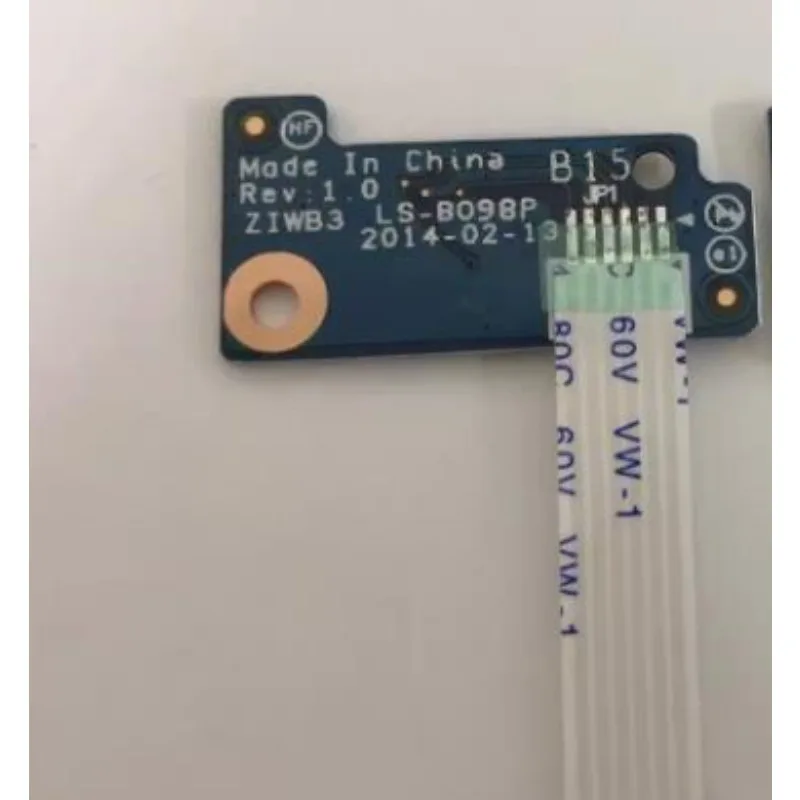 New ON Off Power Button Board W/Cable for Lenovo B50-30 B50-45 B50-70 B50-80 N50 Switch Board LS-B098P