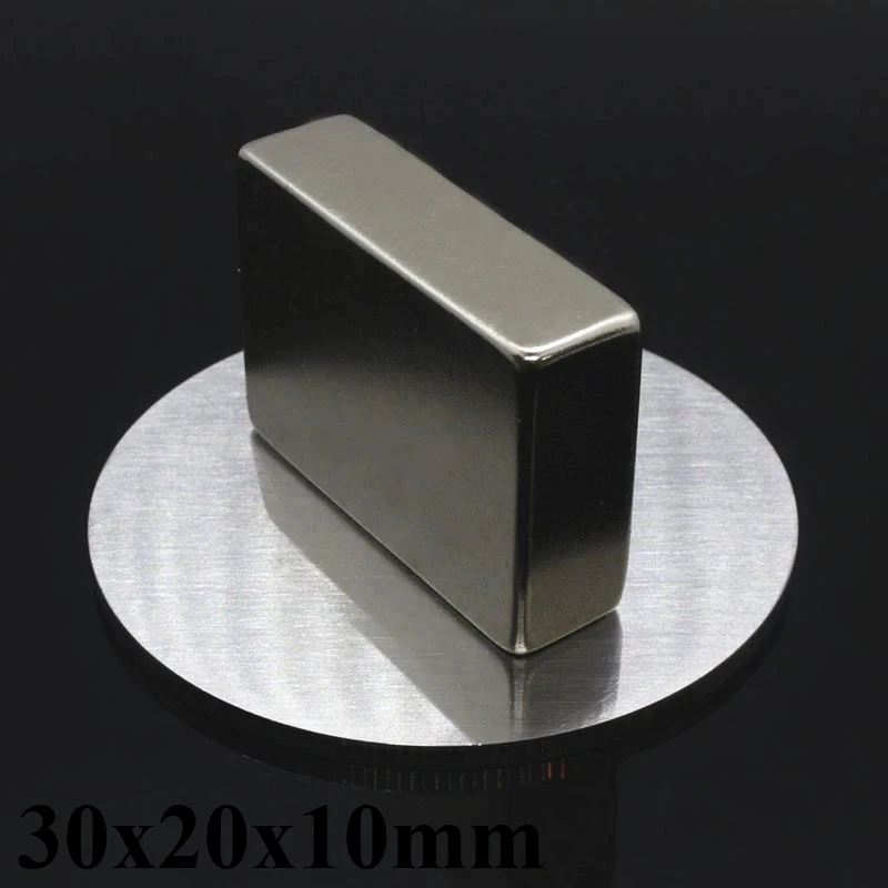 30x20x10mm N35 Strong Quadrate Neodymium Magnet Powerful NdFeB Magnet 30x20x10 mm Block Rare Earth Magnets 30*20*10mm