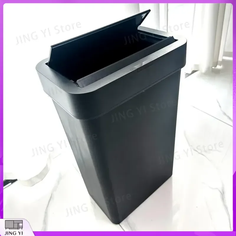 50L Smart Automatic Sensor Trash Can Touchless Waste Bin with Lid for Kitchen Bathroom Bedroom Office Large Capacity Garbage