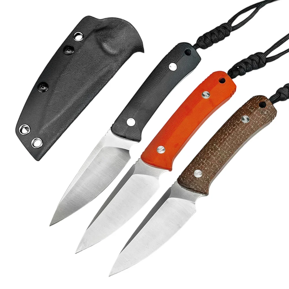 

Высокое качество портативный G10 ручка 8Cr13Mov лезвие фиксированное лезвие нож EDC многоцелевой дикая природа охота боевые путешествия походный инструмент