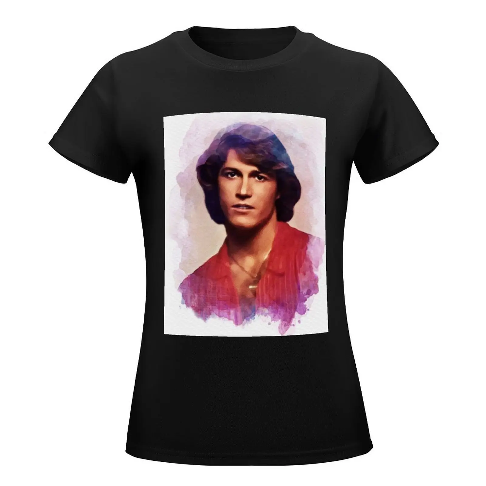 Andy Gibb, Music Legend T-Shirt kawaii clothes hippie clothes western t shirts for Women