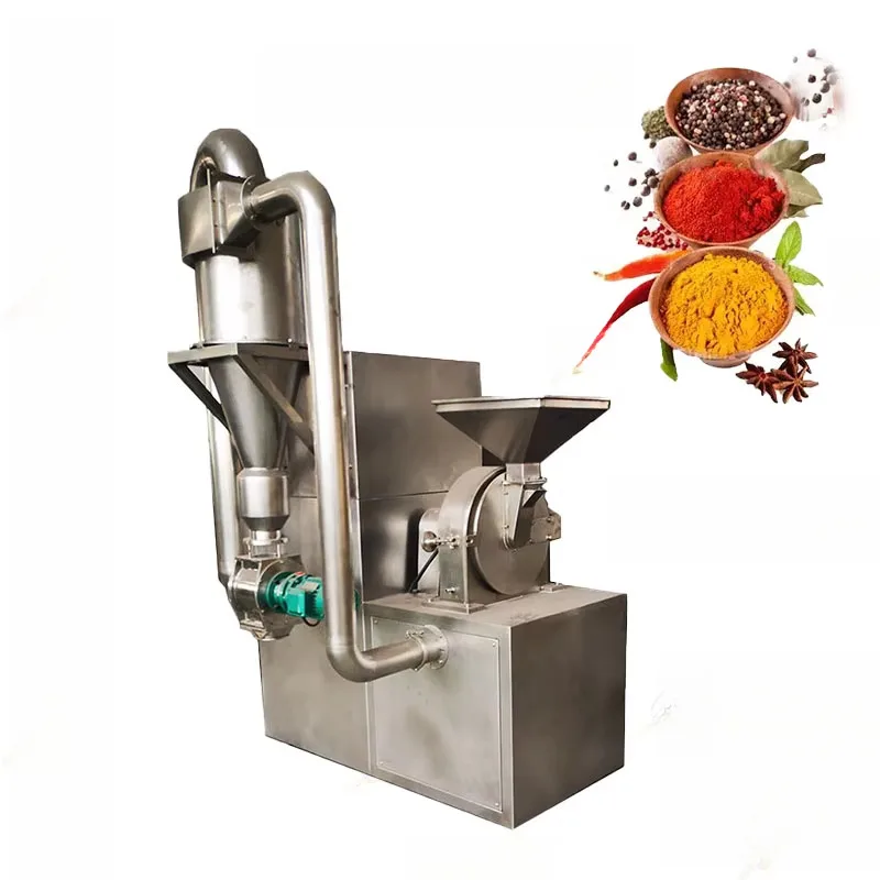 

Cyclone Electric Herb Red Chili Paprika Cinnamon Cardamom Anise Masala Chilli Spice Mill Powder Grinding Grinder Hine