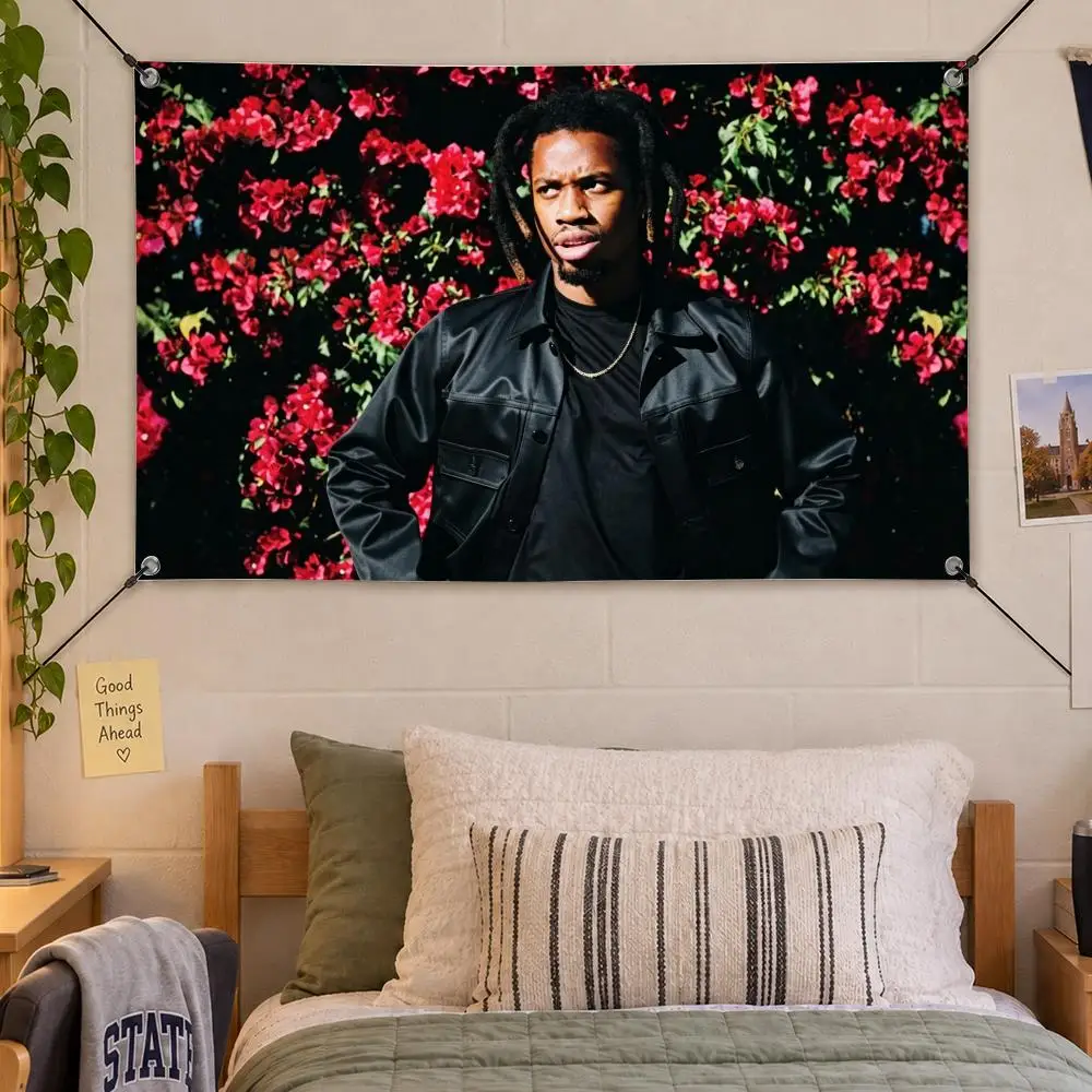 Music Rap Artist Denzel Curry Flags Decorative Flag Banner Indoor Bedroom Dorm Gaming Room Wall Party Club Decor Fan Gift