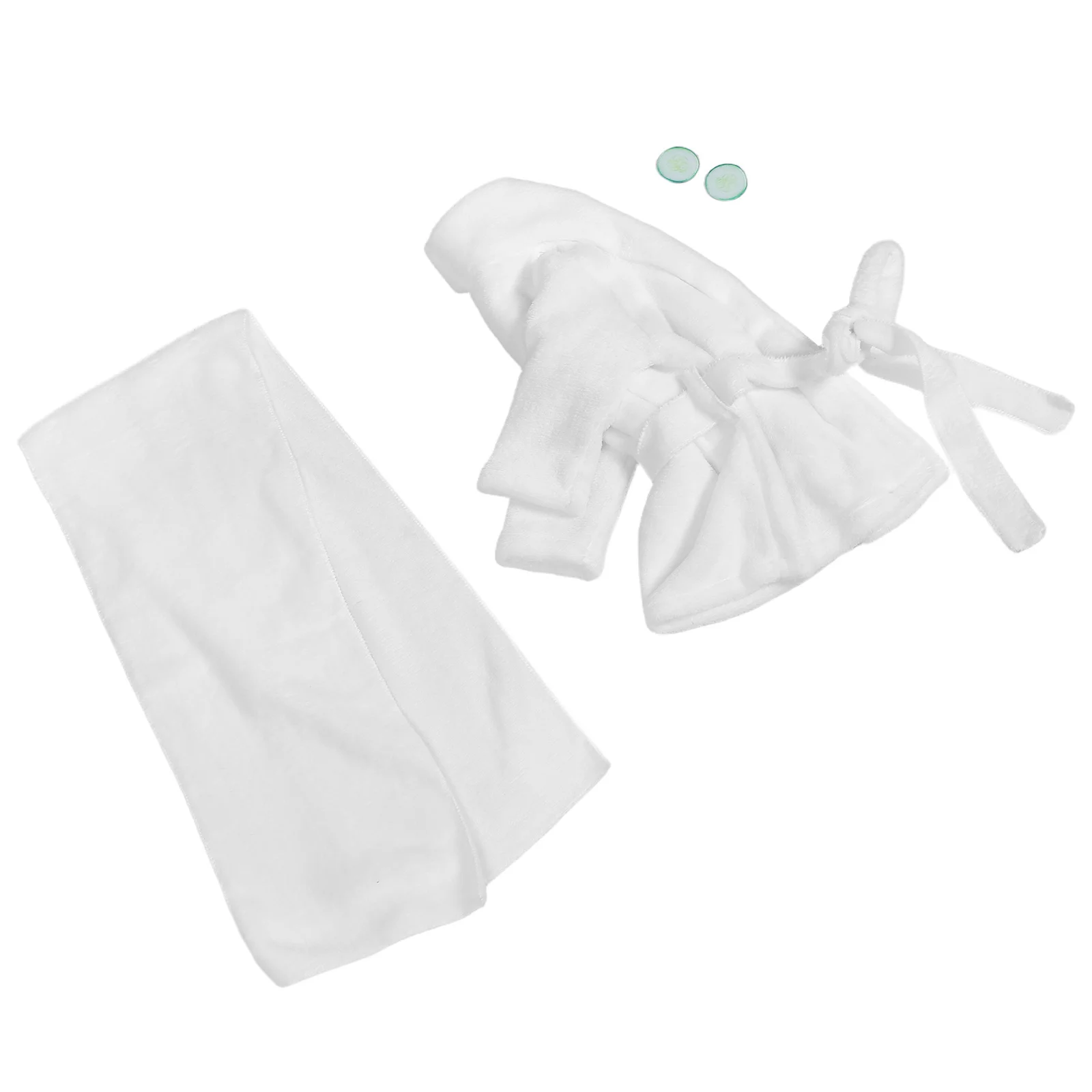 

1Set Bathrobe Adorable Thickened Bathrobe for Photography Cute Outfit for Photoshoot Warm Cozy