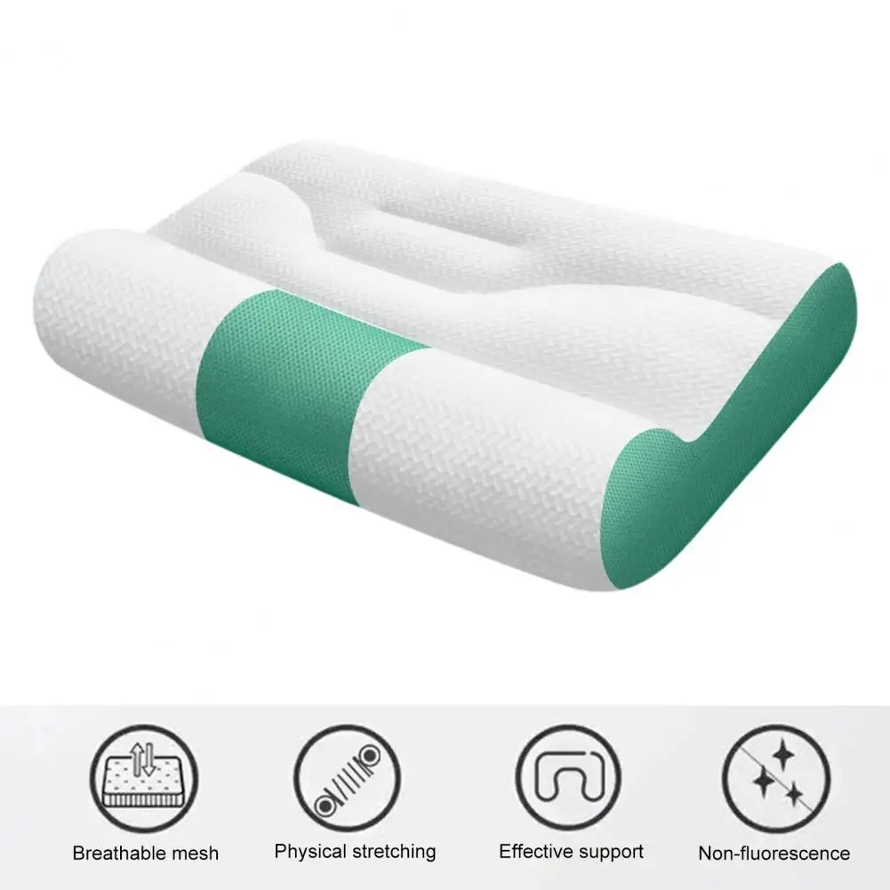 Memory Foam Neck Support Pillow Ergonomic Cervical Support Pillow Neck Pain Relief Pillow for Side for Circulation for Sleep