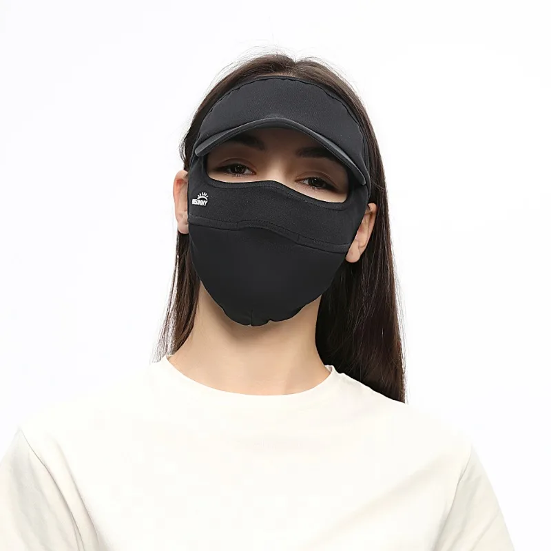 OhSunny Sunscreen Mask UV Protection Full Face Cover Brimmed Women 2024 New Summer Cool Balaclava UPF2000+ for Outdoors Cycling