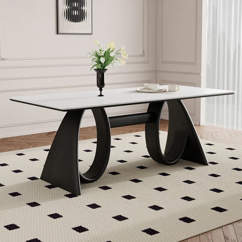 Minimalist Dining Table Center, Mesas de Quarto, Mesa de Escritório, Móveis de Cozinha, Moderno, Luxo, 70,8 Polegadas
