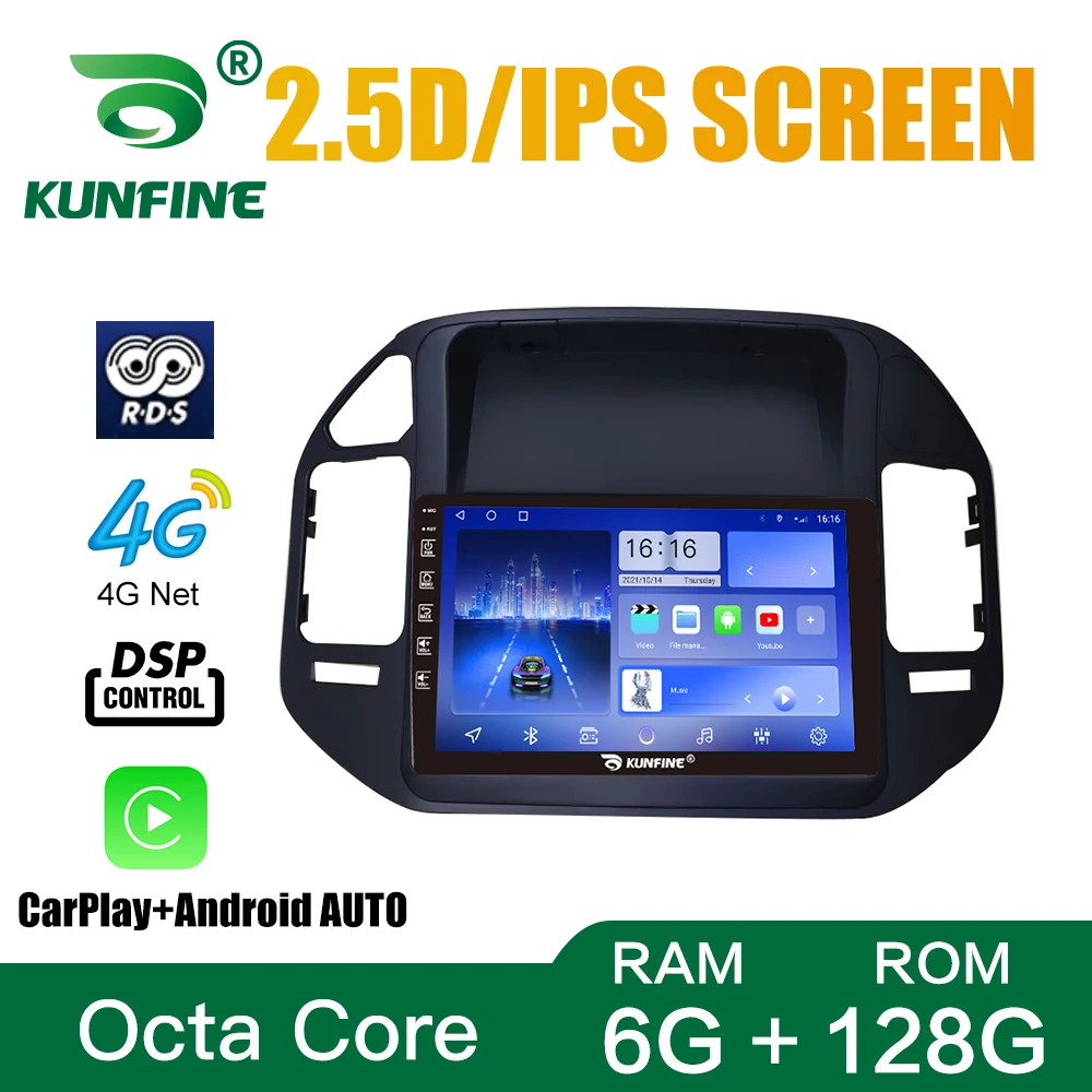 

Android 10.0 Octa Core Car DVD GPS Navigation Player Deckless Car Stereo for Mitsubishi pajero V73 2004-2011 Radio WIFI