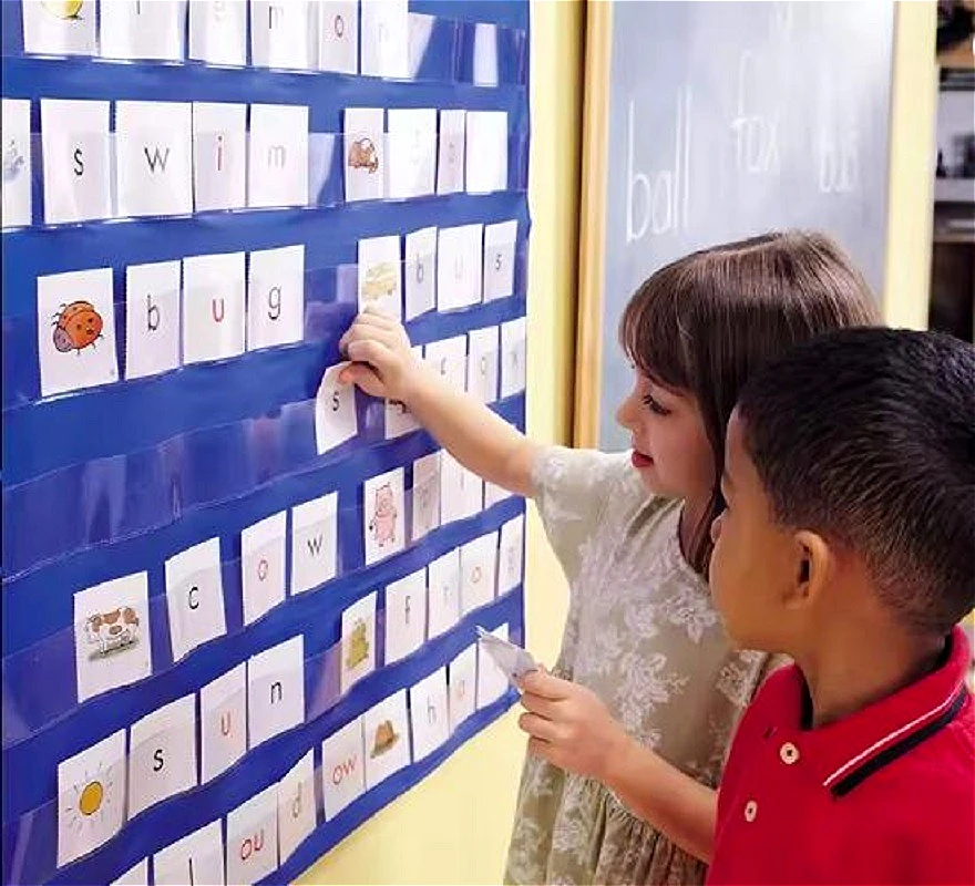Learning Resources Standard Pocket Chart Education For Schedule Learning Storage Daily Chore Routin Board Teaching Tool Supplies