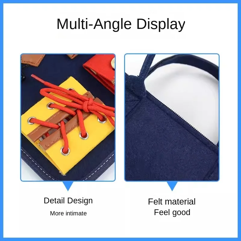 Rehabilitation equipment for children and the elderly. Simulation ability of dressing boards. Patient self-care ability training